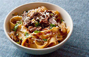 Pappardelle with Duck Sauce